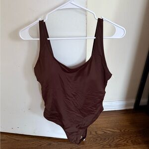 Aerie High Cut Scoop One Piece Swimsuit